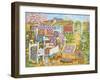 Spring Quilting-Vessela G.-Framed Giclee Print