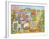 Spring Quilting-Vessela G.-Framed Giclee Print