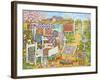 Spring Quilting-Vessela G.-Framed Giclee Print