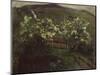 Spring rain and cherry-Nikolai Astrup-Mounted Giclee Print