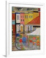 Spring Rain, Bywood Market-Patricia Eyre-Framed Giclee Print