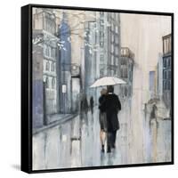 Spring Rain New York Neutral Crop-Julia Purinton-Framed Stretched Canvas