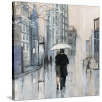 Spring Rain New York Neutral Crop-Julia Purinton-Stretched Canvas