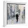 Spring Rain New York Neutral Crop-Julia Purinton-Framed Art Print