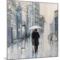 Spring Rain New York Neutral Crop-Julia Purinton-Mounted Art Print