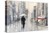 Spring Rain New York-Julia Purinton-Stretched Canvas