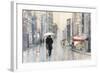 Spring Rain New York-Julia Purinton-Framed Art Print