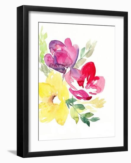 Spring Rhapsody FLorals I-Lanie Loreth-Framed Art Print