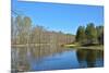 Spring River Landscape.-sergunt-Mounted Photographic Print