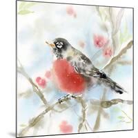 Spring Robin-Katrina Pete-Mounted Art Print