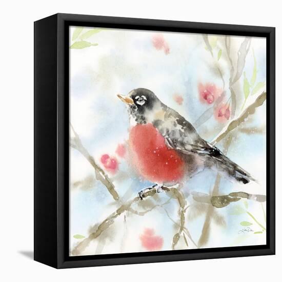 Spring Robin-Katrina Pete-Framed Stretched Canvas