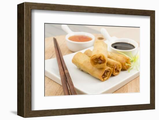 Spring Rolls-Paul_Brighton-Framed Photographic Print