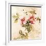 Spring Roses III-Cheri Blum-Framed Art Print