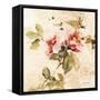 Spring Roses III-Cheri Blum-Framed Stretched Canvas