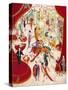 Spring Sale at Bendel's, 1921 (Oil on Canvas)-Florine Stettheimer-Stretched Canvas