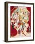 Spring Sale at Bendel's, 1921 (Oil on Canvas)-Florine Stettheimer-Framed Giclee Print