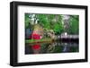 Spring Scene At The Griggstown Bridge, New Jersey-George Oze-Framed Photographic Print