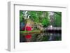 Spring Scene At The Griggstown Bridge, New Jersey-George Oze-Framed Photographic Print