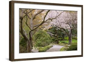 Spring Scenic in Lithia Park, Ashland, Oregon, USA-Jaynes Gallery-Framed Photographic Print