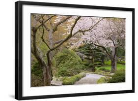 Spring Scenic in Lithia Park, Ashland, Oregon, USA-Jaynes Gallery-Framed Photographic Print