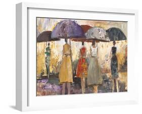 Spring Showers 2-Marc Taylor-Framed Art Print