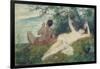 Spring (Sketch), 1862-Arnold Böcklin-Framed Giclee Print