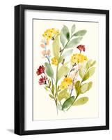 Spring Sprigs II-Jennifer Goldberger-Framed Art Print