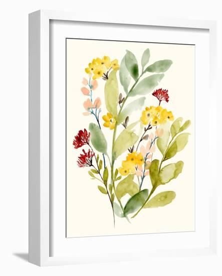 Spring Sprigs II-Jennifer Goldberger-Framed Art Print