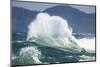 Spring Storm, breaking waves, Cape Kiwanda State Park, Oregon Coast, USA, Late Spring-Stuart Westmorland-Mounted Photographic Print