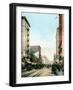 Spring Street, Los Angeles, California, USA, C1900s-null-Framed Giclee Print