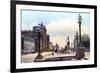 Spring Street, Melbourne, Australia, 1912-null-Framed Giclee Print