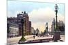 Spring Street, Melbourne, Australia, 1912-null-Mounted Giclee Print