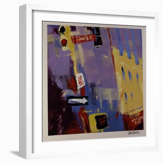 Spring Street Signs-Patti Mollica-Framed Giclee Print