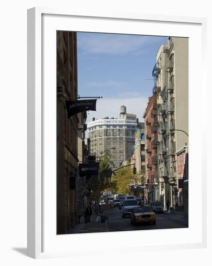 Spring Street, Soho, Manhattan, New York City, New York, USA-R H Productions-Framed Photographic Print