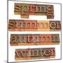 Spring, Summer, Autumn and Winter-PixelsAway-Mounted Photographic Print