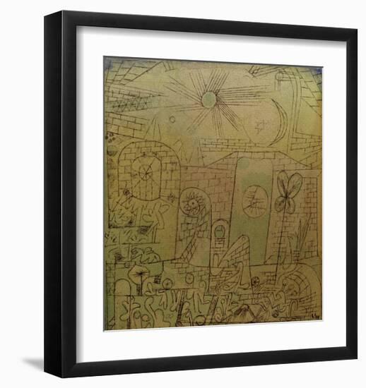 Spring-Sun-Paul Klee-Framed Giclee Print