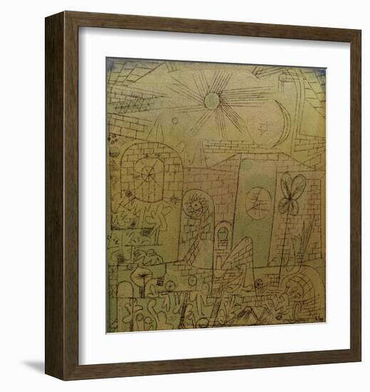 Spring-Sun-Paul Klee-Framed Giclee Print