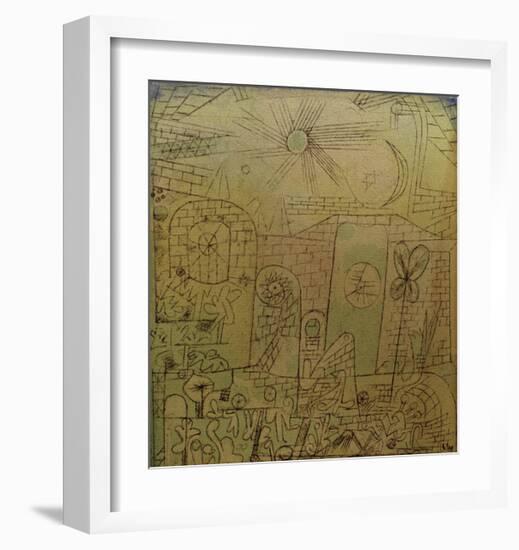 Spring-Sun-Paul Klee-Framed Giclee Print