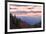 Spring sunrise from Oconaluftee Valley Overlook, U.S. Hwy. 441 or Newfound Gap Road, Great Smoky Mo-Adam Jones-Framed Photographic Print