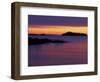 Spring Sunrise Silhouettes Edwards Island and Clouds on Lake Superior, Isle Royale National Park-Mark Carlson-Framed Photographic Print