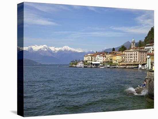 Spring Sunshine in Bellagio, Lake Como, Lombardy, Italian Lakes, Italy, Europe-Peter Barritt-Stretched Canvas