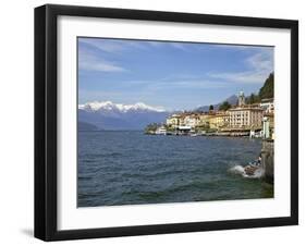 Spring Sunshine in Bellagio, Lake Como, Lombardy, Italian Lakes, Italy, Europe-Peter Barritt-Framed Premium Photographic Print