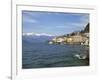 Spring Sunshine in Bellagio, Lake Como, Lombardy, Italian Lakes, Italy, Europe-Peter Barritt-Framed Photographic Print