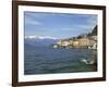 Spring Sunshine in Bellagio, Lake Como, Lombardy, Italian Lakes, Italy, Europe-Peter Barritt-Framed Photographic Print