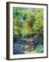 Spring Sunshine in the Woods, 2021 (oil on canvas)-Sylvia Paul-Framed Giclee Print