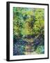 Spring Sunshine in the Woods, 2021 (oil on canvas)-Sylvia Paul-Framed Giclee Print