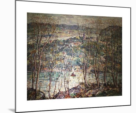 Spring Tapestry-Ernest Lawson-Mounted Premium Giclee Print