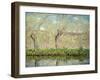 Spring, the Border of l'Epte-Claude Monet-Framed Giclee Print