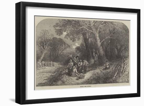 Spring, the Country-Myles Birket Foster-Framed Giclee Print