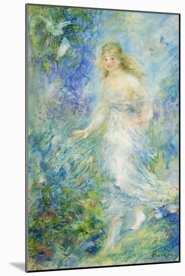 Spring (The Four Seasons)-Pierre-Auguste Renoir-Mounted Giclee Print